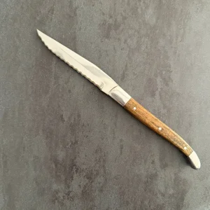 COLTELLO BISTECCA SEGHETTATO - COTTAGE - MADE IN ITALY- SET 6 PEZZI