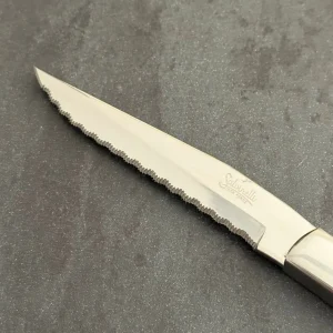 COLTELLO BISTECCA SEGHETTATO - COTTAGE - MADE IN ITALY- SET 6 PEZZI