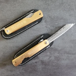 Coltello da tasca - Modello Higonokami - 16cm - Damasco