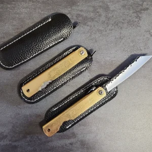 Coltello da tasca - Modello Higonokami - 16cm - Martellato