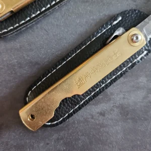 Coltello da tasca - Modello Higonokami - 16cm - Damasco