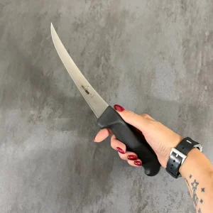 COLTELLO MACELLERIA DISOSSO CURVO- 16cm - MAGLIONERO -