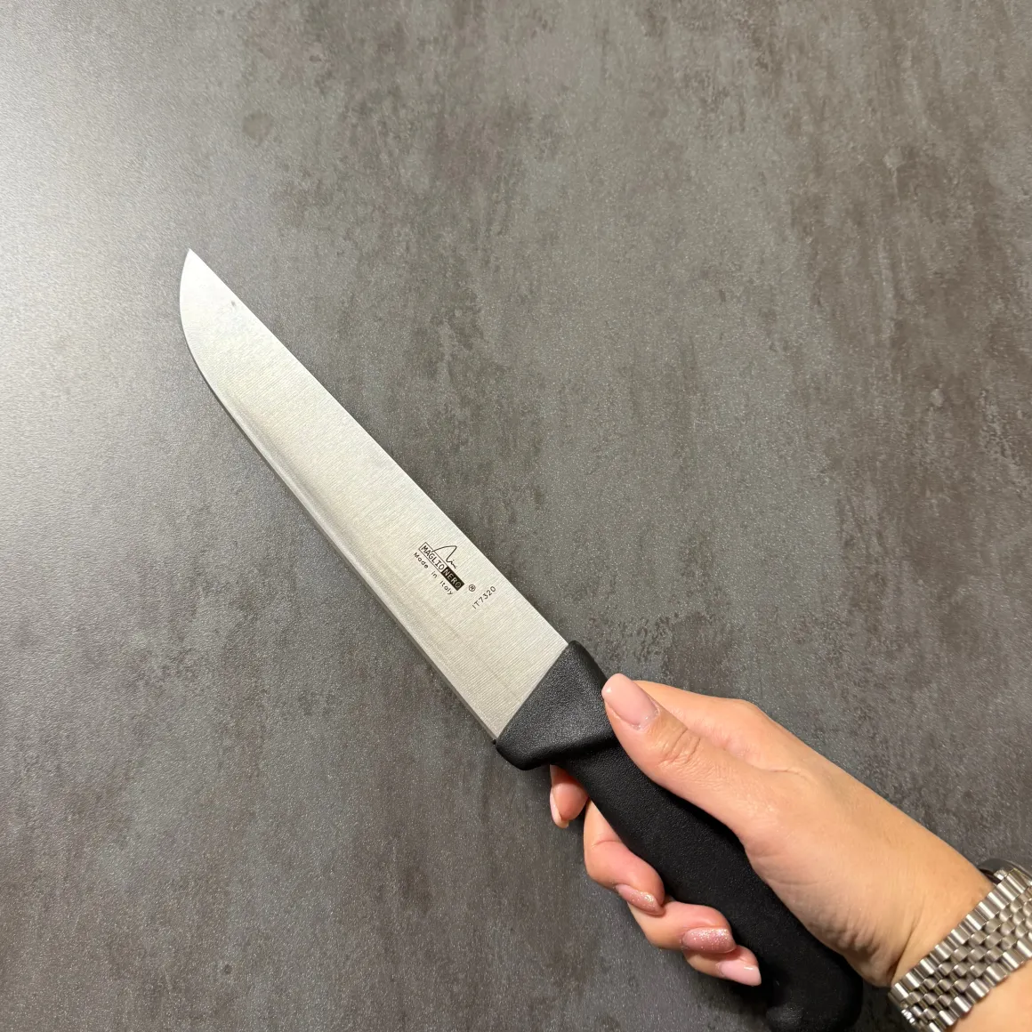 coltello_macelleria_franc_3-4.webp COLTELLO MACELLERIA FRANCESE STRETTO 20CM - MAGLIONERO -