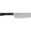 COLTELLO NAKIRI OLIVATO MANICO POM NERO - VALGOBBIA
