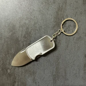 COLTELLO PORTACHIAVI - ACCIAIO INOX