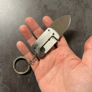 COLTELLO PORTACHIAVI - ACCIAIO INOX