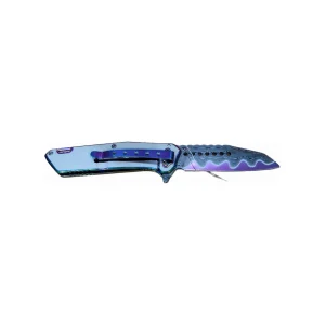 COLTELLO RICHIUDIBILE - THIRD RAINBOW - DAMASCO