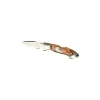 COLTELLO RICHIUDIBILE CON BLOCCO LAMA - MANICO IN LEGNO PAKKAWOOD - TH