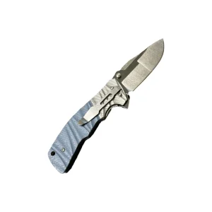 COLTELLO RICHIUDIBILE CON FODERO MANICO IN G10 LAMA LISCIA- THIRD