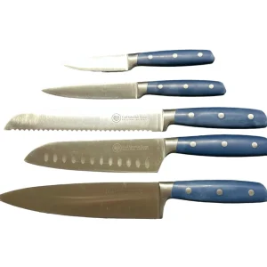 CS - CEPPO IN LEGNO CON COLTELLI FORGIATI