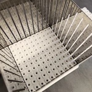 Cubo per 100 Arrosticini - in acciaio Inox