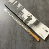 MAGLIONERO - COLTELLO SALMONE ALVEOLATO LINEA ISIDE - 30CM ULIVO