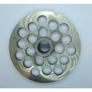 PATRIZIO - PIASTRA TRITACARNE AUTOAFFILANTE ACCIAIO INOX - N 42 FORO 1