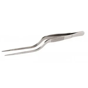 PINZA CHEF A SCALINO - IMPIATTAMENTO - ACCIAIO INOX 30CM