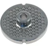 SALVADOR - PIASTRA TRITACARNE AUTOAFFILANTE ACCIAIO INOX - N 12 FORO 4