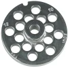 SALVADOR - PIASTRA TRITACARNE AUTOAFFILANTE ACCIAIO INOX - N 12 FORO 1
