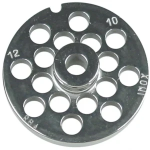 SALVADOR - PIASTRA TRITACARNE AUTOAFFILANTE ACCIAIO INOX - N 12 FORO 1