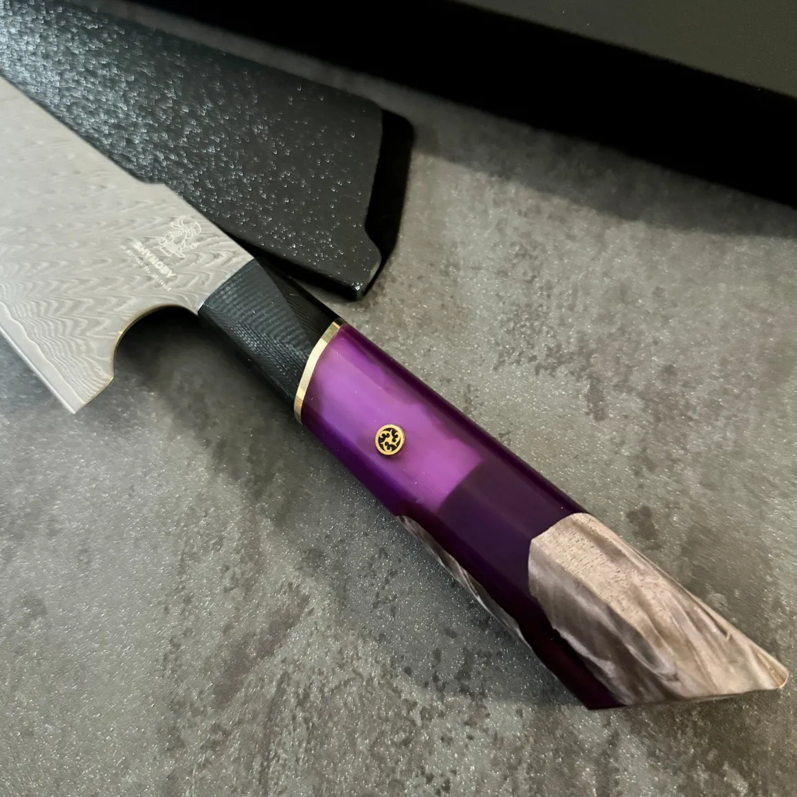 shynoby_damasco__trincian_2-1.webp Shynoby Damasco - Trinciante Purple - 22cm