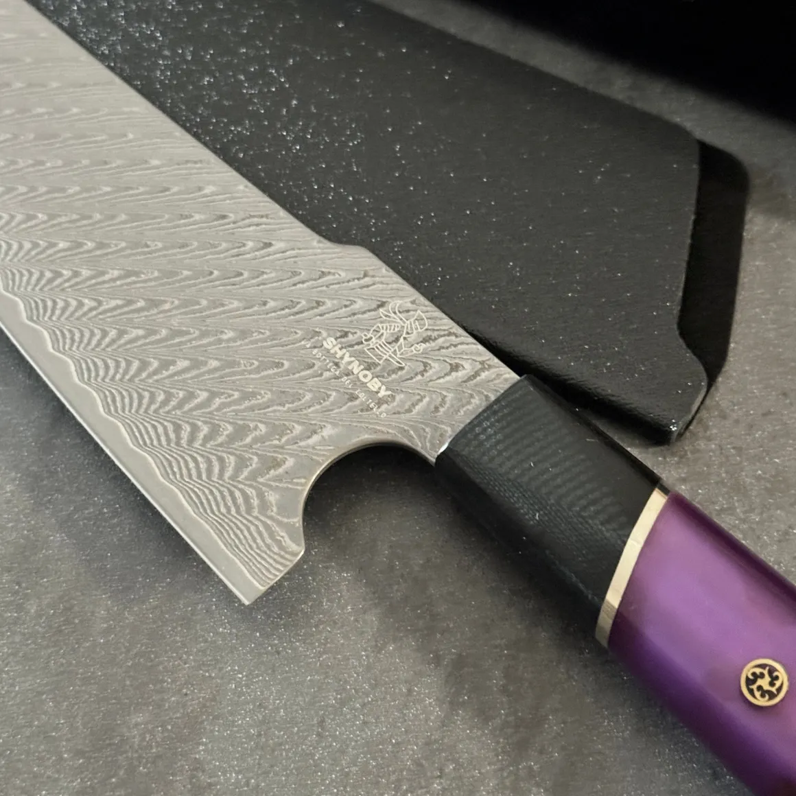shynoby_damasco__trincian_3-1.webp Shynoby Damasco - Trinciante Purple - 22cm