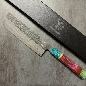 Shynoby Hammered Pro - Nakiri 18cm