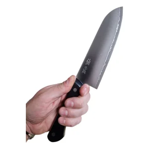 SUNCRAFT - MADE IN JAPAN -SERIE SENZO ENTRÈE- COLTELLO SANTOKU 16,7m
